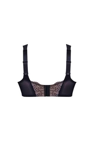 Bra without underwire wide straps TOP SALES ORELY BLACK