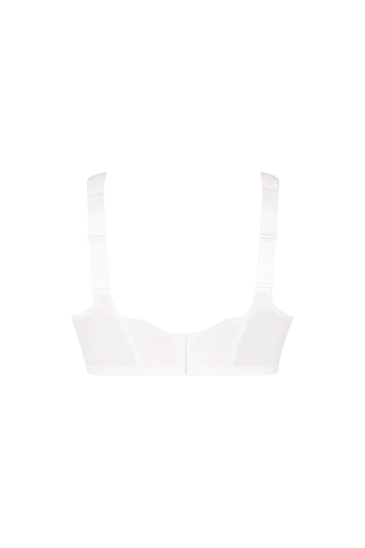 Wireless bra with wide straps TOP SALES ORELY WHITE