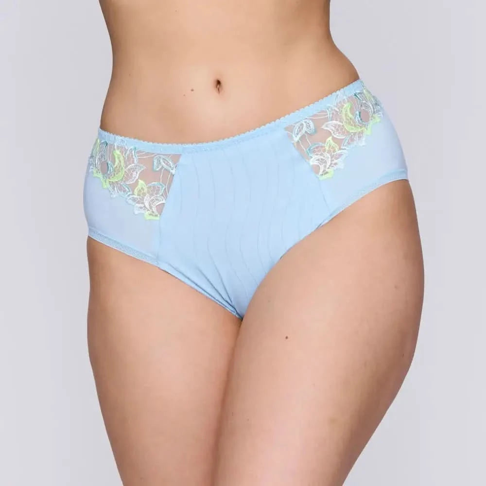 DEAUVILLE MILKY BLUE high briefs