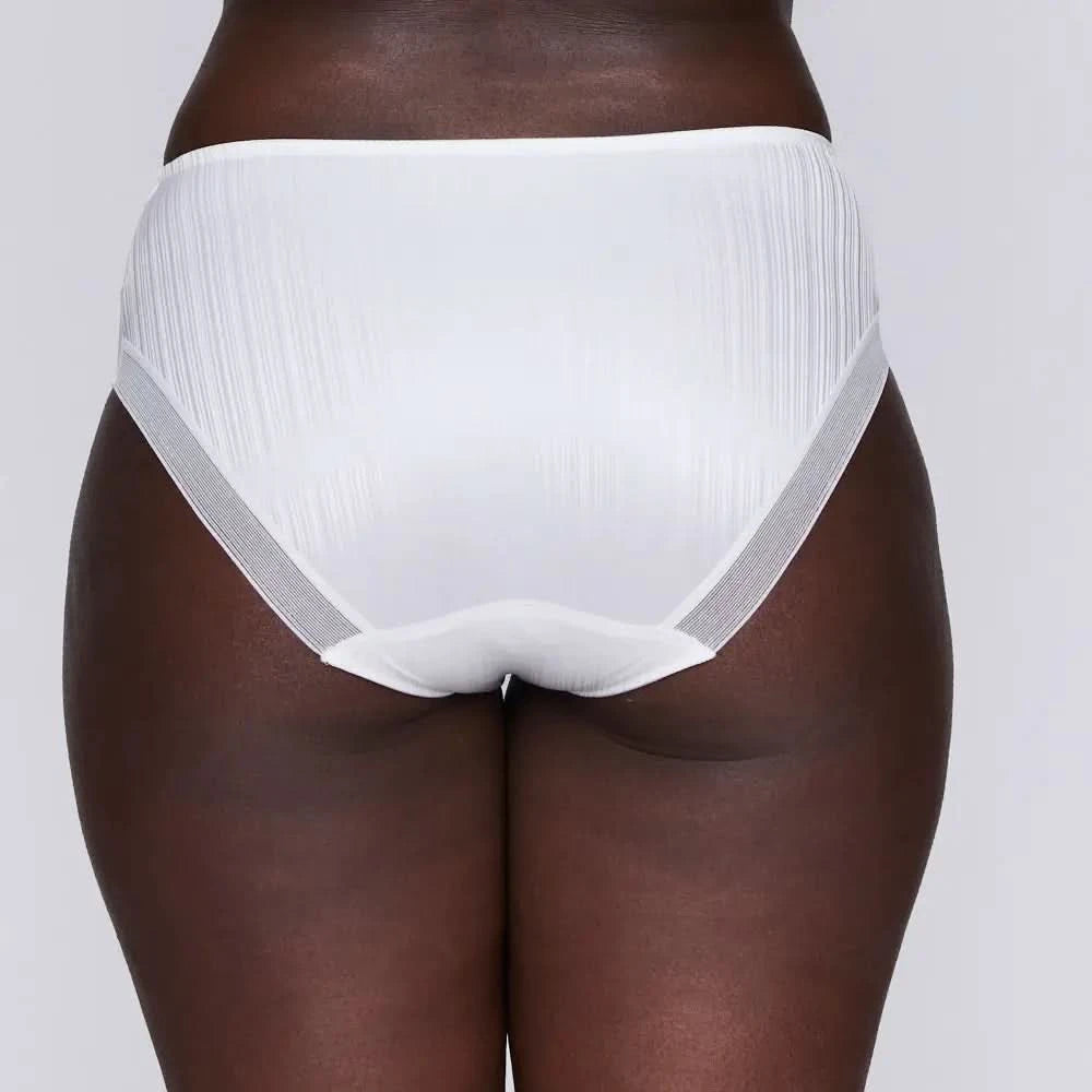 KNOKKE NATURAL high-waist briefs