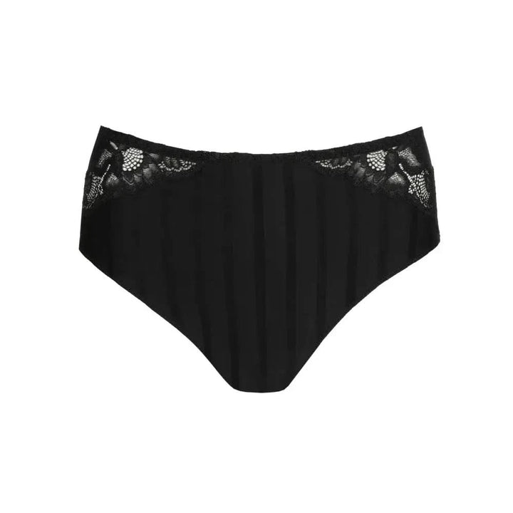 Maldives High Waisted Briefs Black