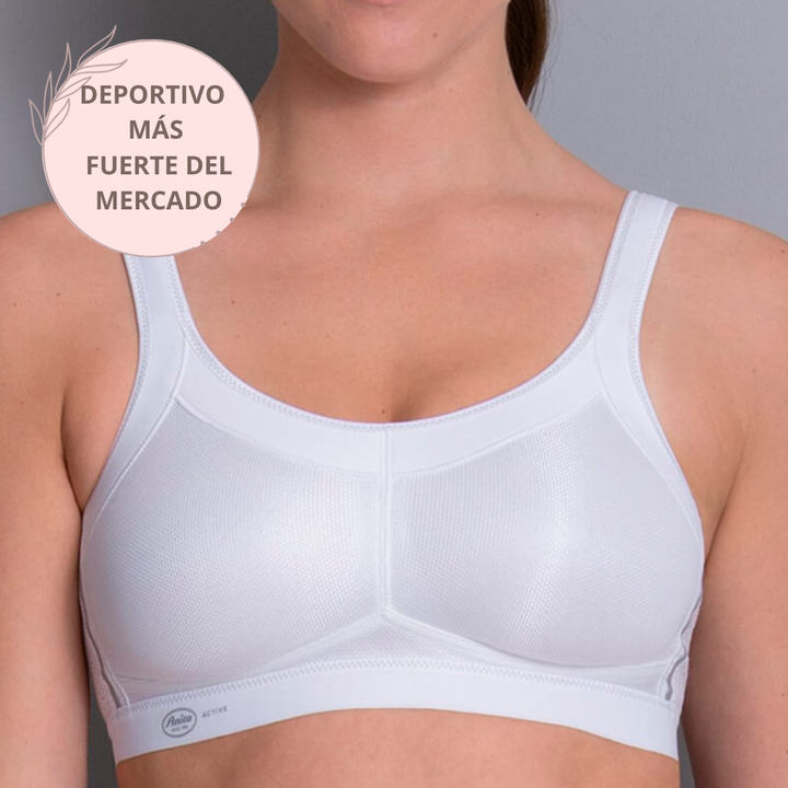 Sujetador deportivo número 1 en ventas MOMENTUM BLANCO