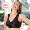 Sujetador tirantes súper anchos ideal espalda sin aros MYLENA NEGRO