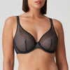 GLASS BEACH UNDERWRAPPED BRALETTE BRA BLACK