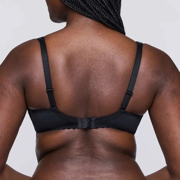 GALLIPOLLI BLACK Lace Balconette Bra