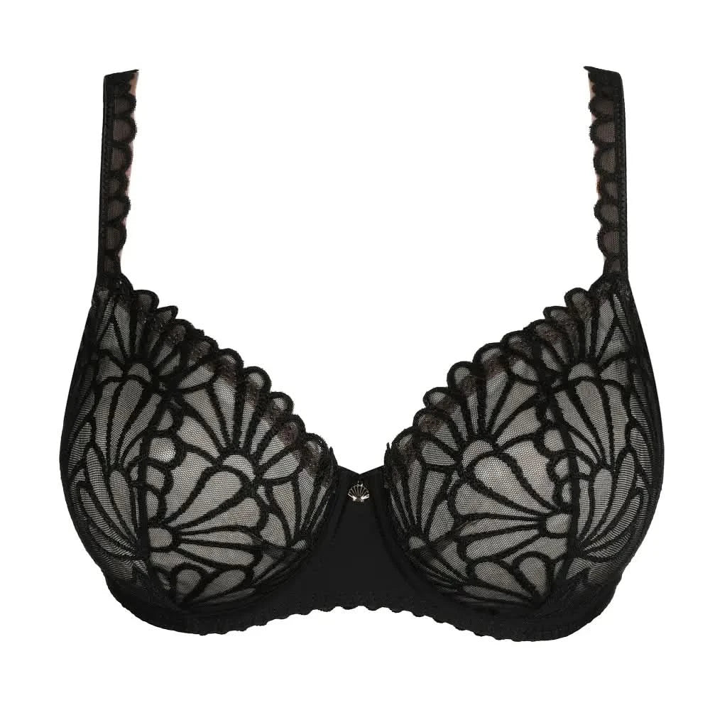GALLIPOLLI BLACK Lace Balconette Bra