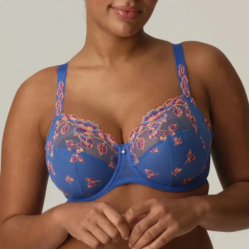 Sujetador con encaje LENCA BLUE Corseteria Singuerlin