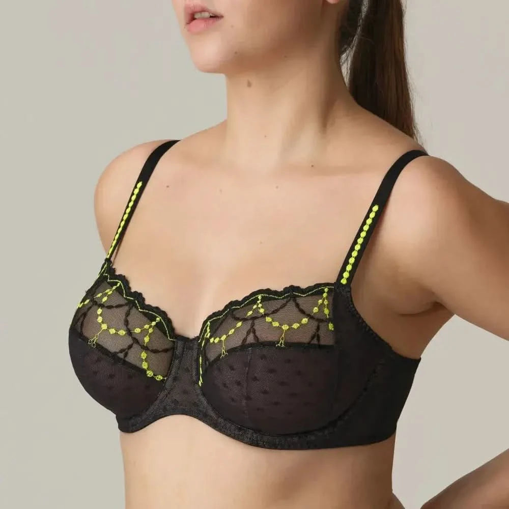 TEPITO LIMITED EDITION polka dot and neon bra