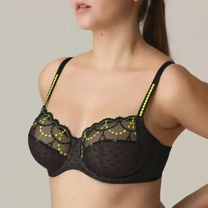 TEPITO LIMITED EDITION polka dot and neon bra