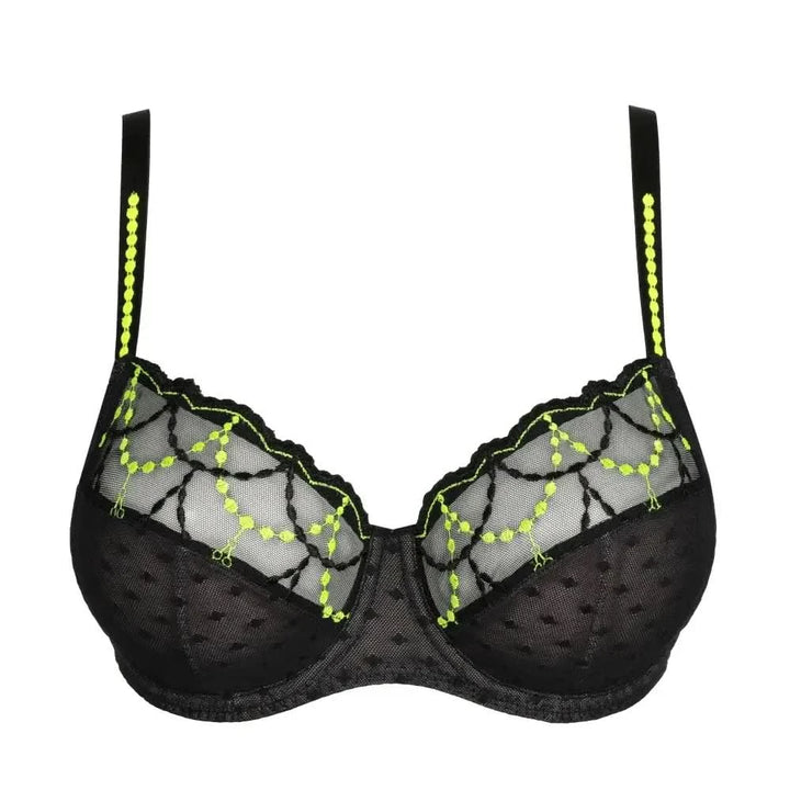 TEPITO LIMITED EDITION polka dot and neon bra