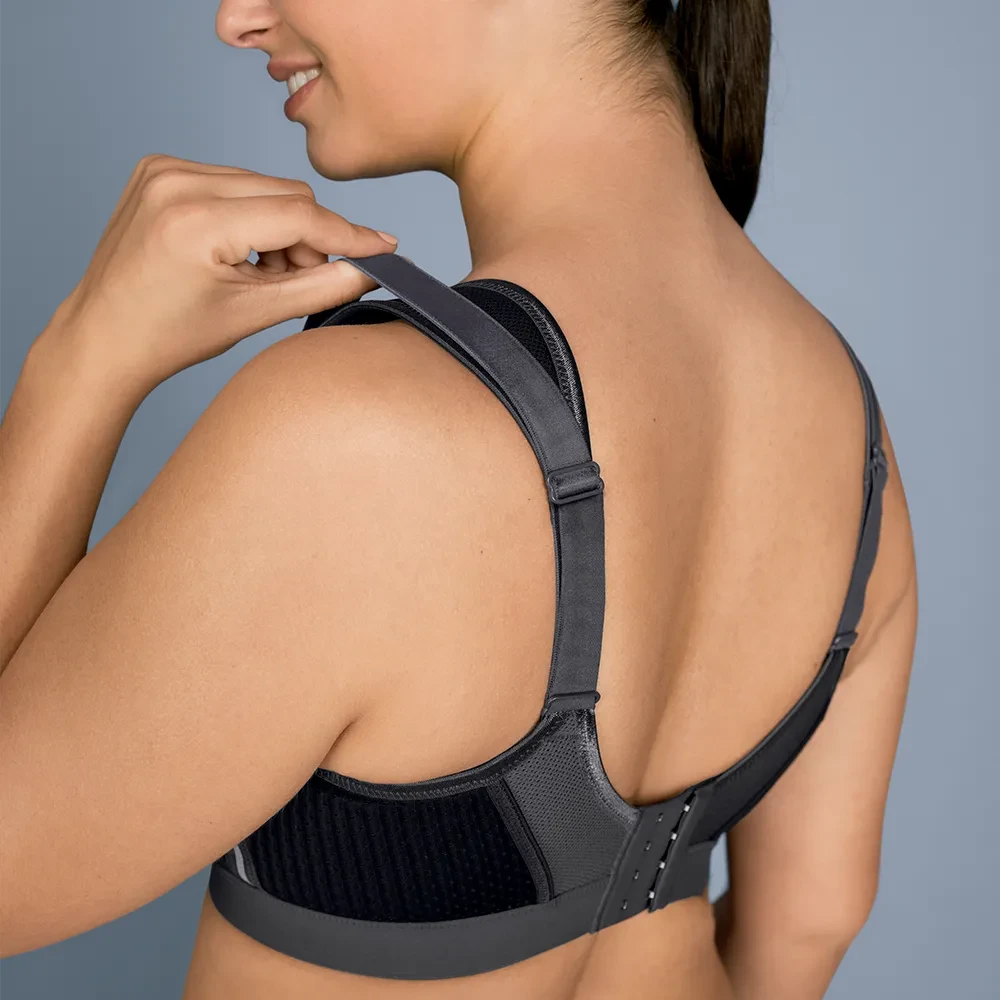 Sports bra SPECIAL LARGE CUPS EXTREME CONTROL PLUS BLACK