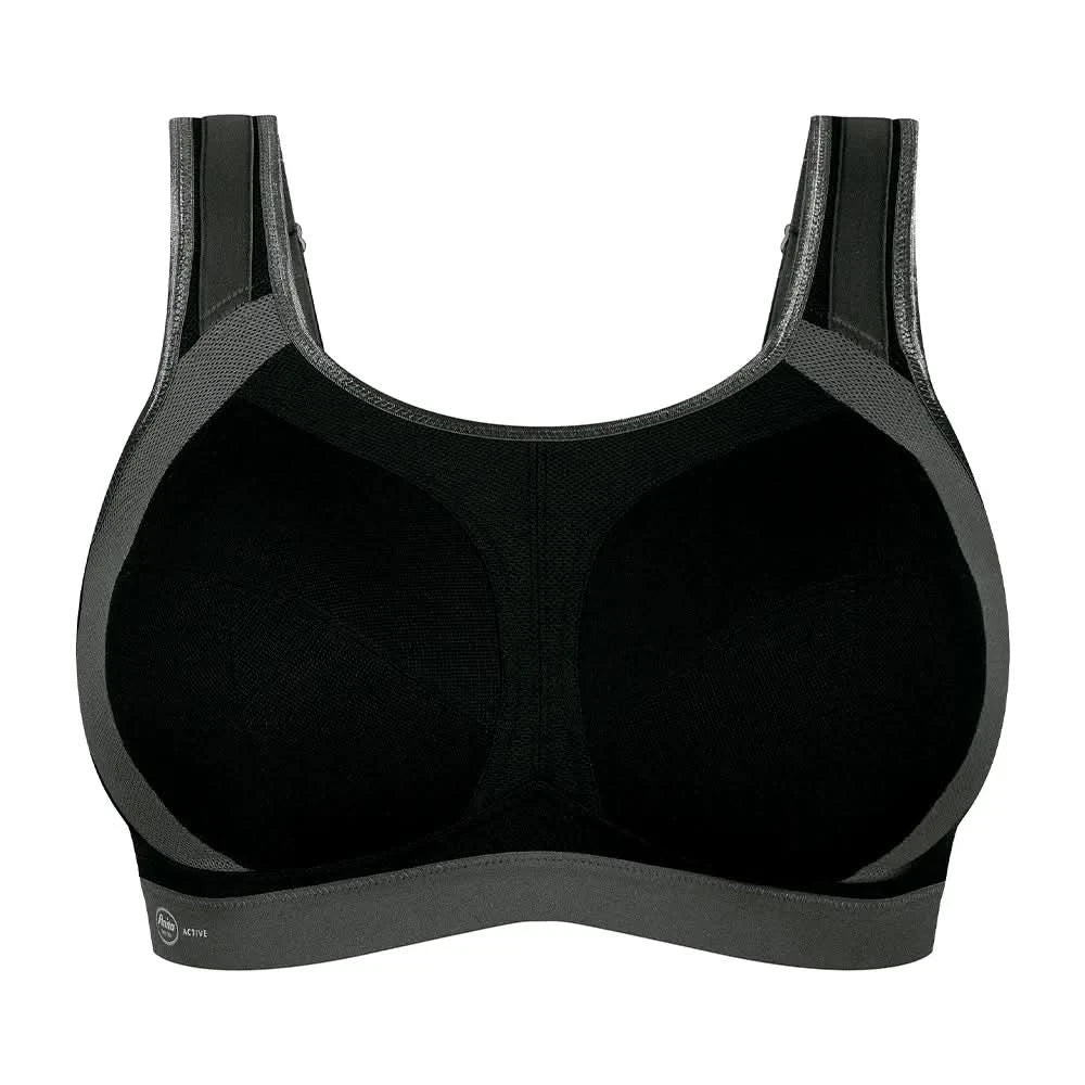 Sports bra SPECIAL LARGE CUPS EXTREME CONTROL PLUS BLACK
