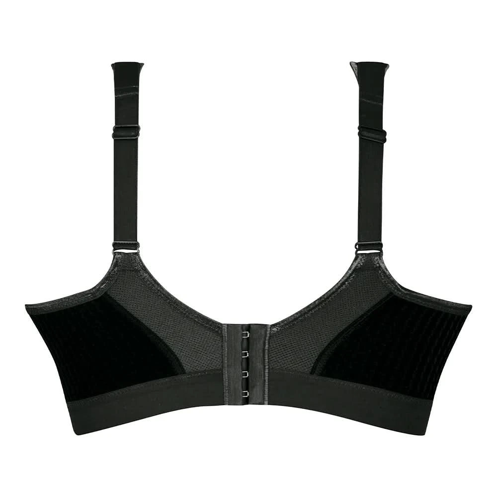 Sports bra SPECIAL LARGE CUPS EXTREME CONTROL PLUS BLACK
