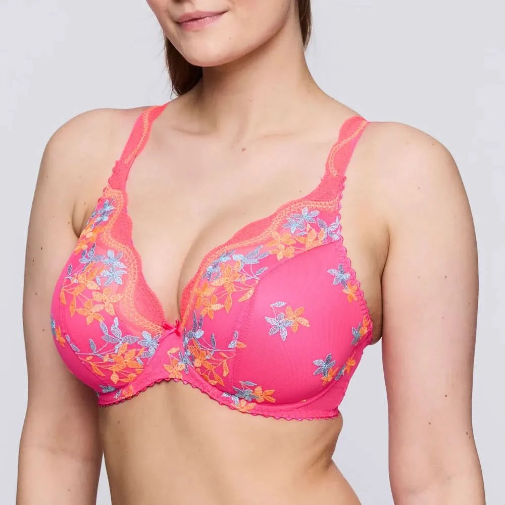 CALA LUNA PINK Plunge Bra