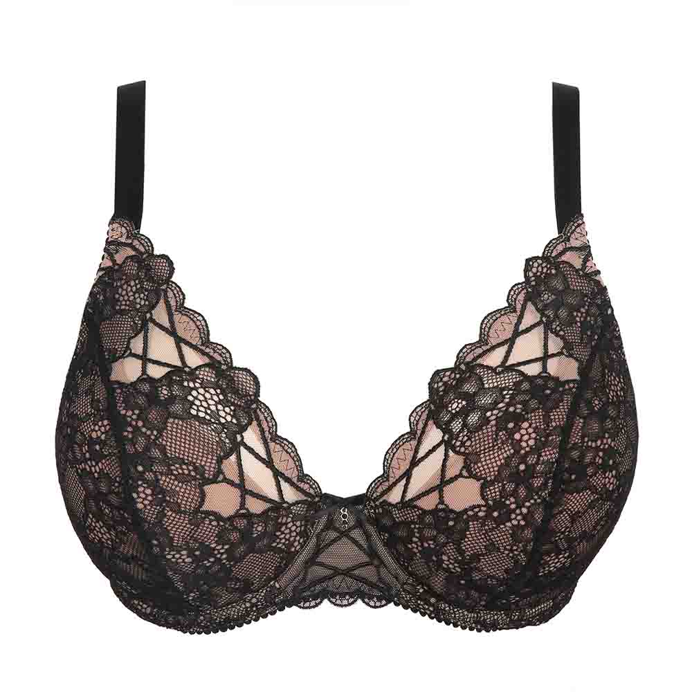 Plunge bra with LIVONIA lace