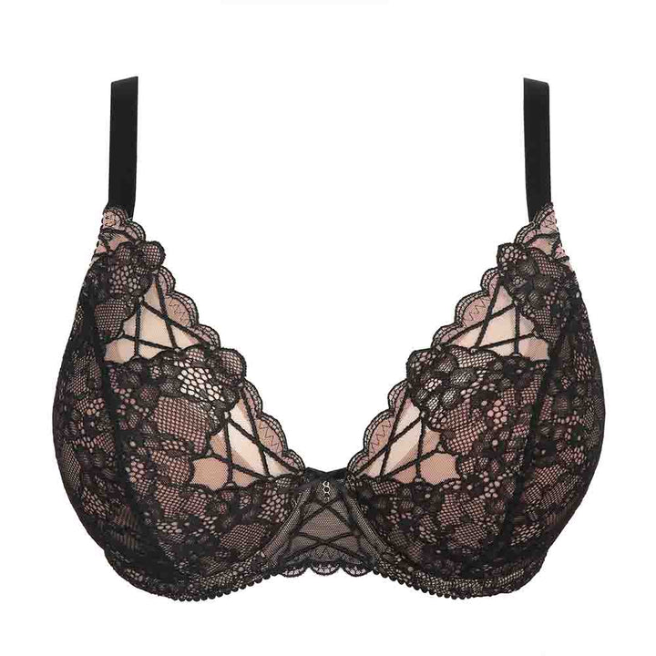 Plunge bra with LIVONIA lace