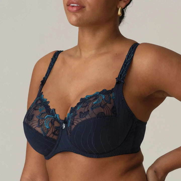 Sujetador reductor TOP VENTAS con aros Deauville Velvet Blue