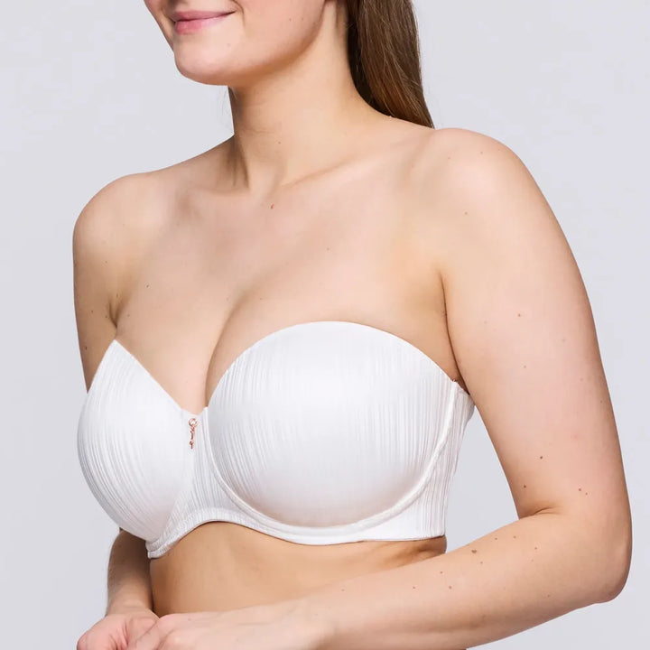 Sujetador sin tirantes EXTRA FUERTE KONKKE NATURAL Corseteria Singuerlin