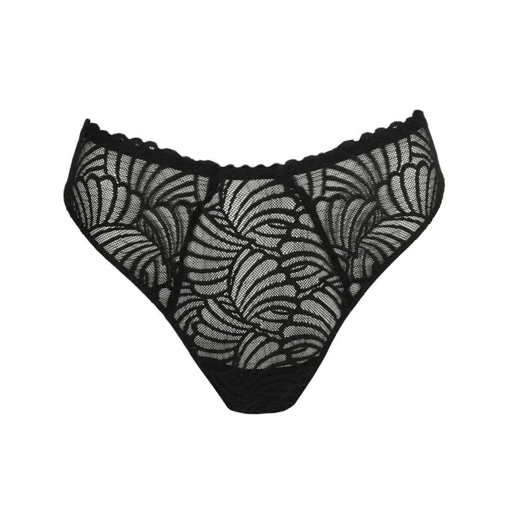 GALLIPOLI BLACK Lace Thong