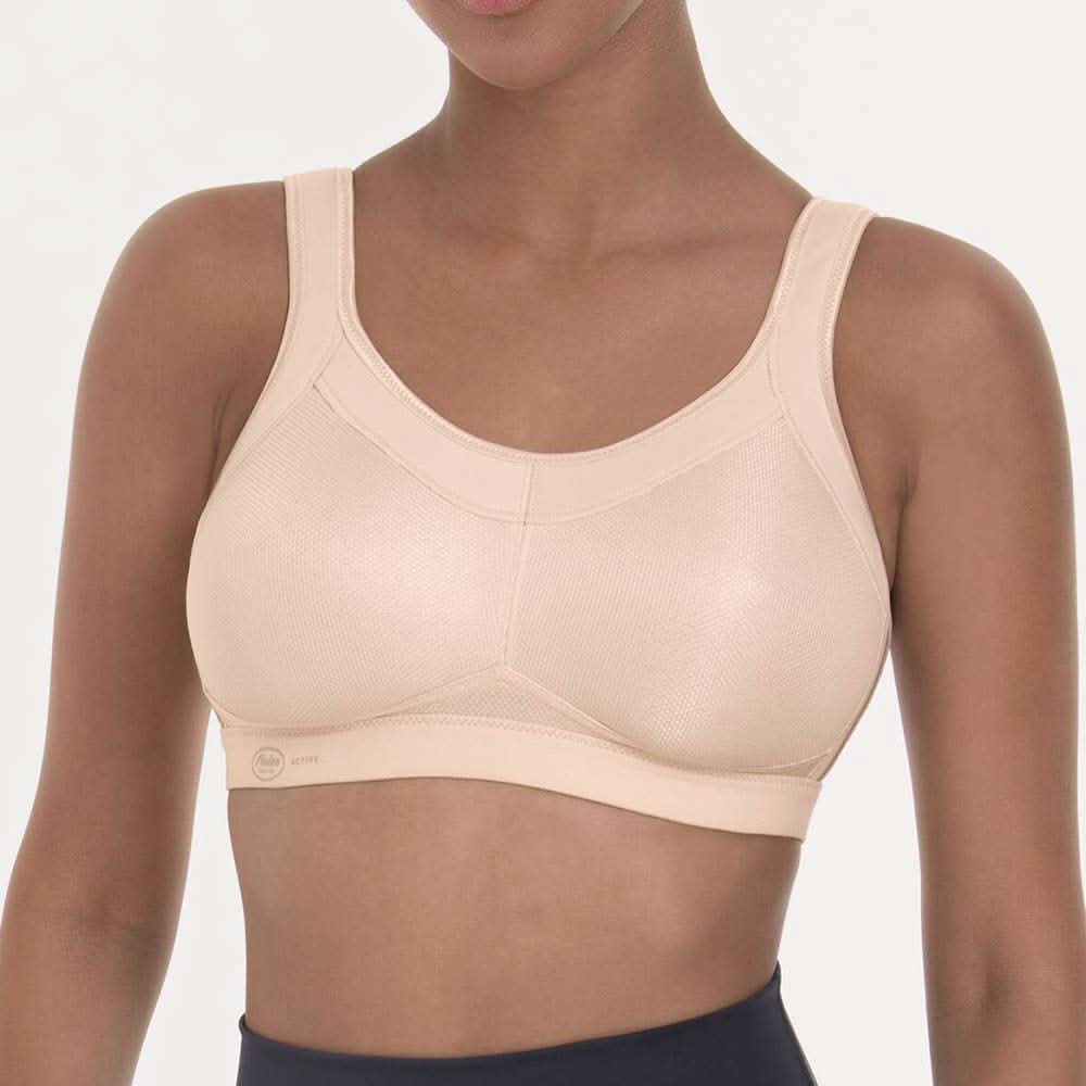 Number 1 selling sports bra MOMENTUM PINK SMART