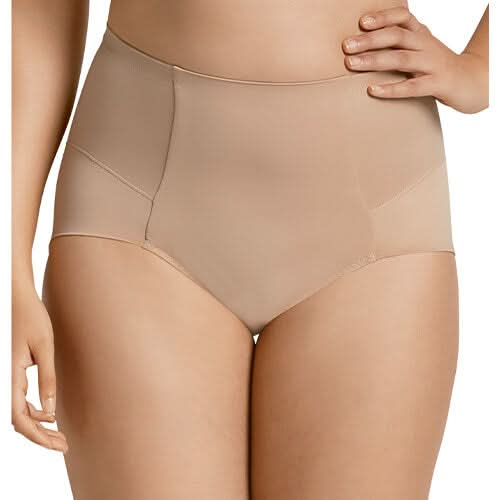 Faja reductora tipo braga beige-Faja reductora corte braga beige
