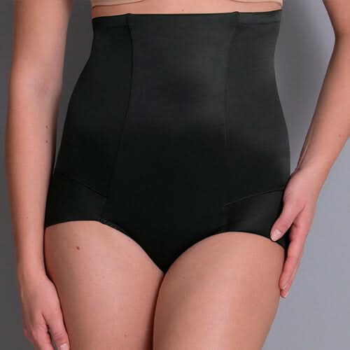 faja reductora negra-Faja fuerte de color negro-Faja que reduce el vientre de color negro-Faja reductora por corte de braga negro