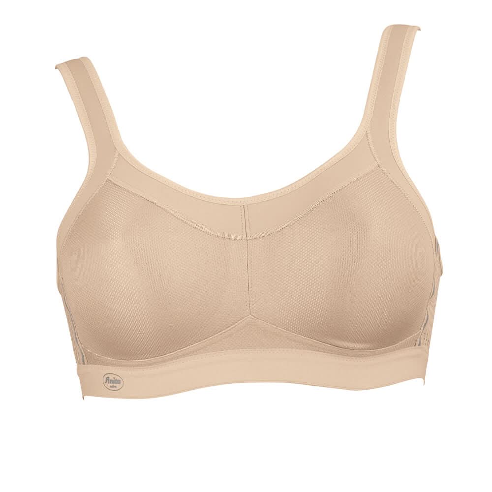 Number 1 selling sports bra MOMENTUM BEIGE