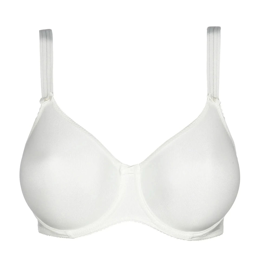 Super-reducing bra with smooth cups and underwire SATIN NATURAL