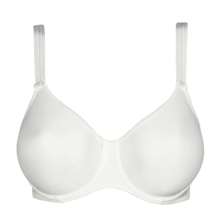 Super-reducing bra with smooth cups and underwire SATIN NATURAL