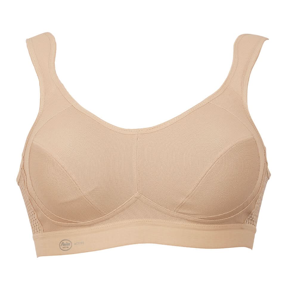 Non-wired sports bra EXTREME CONTROL BEIGE