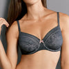 Top sales underwired bra FLEUR ANTRACITA