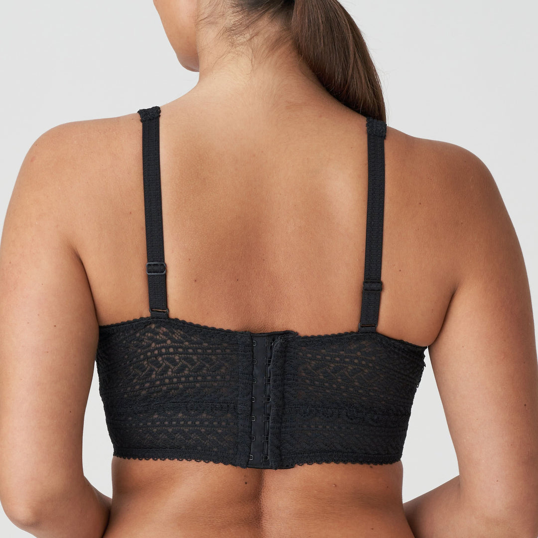 Sujetador sin aros tipo bralette con encaje MONTARA