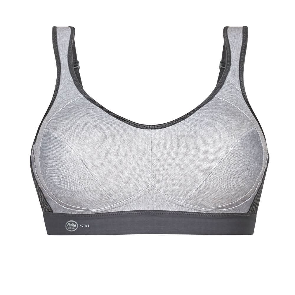 Non-wired sports bra EXTREME CONTROL GRAY