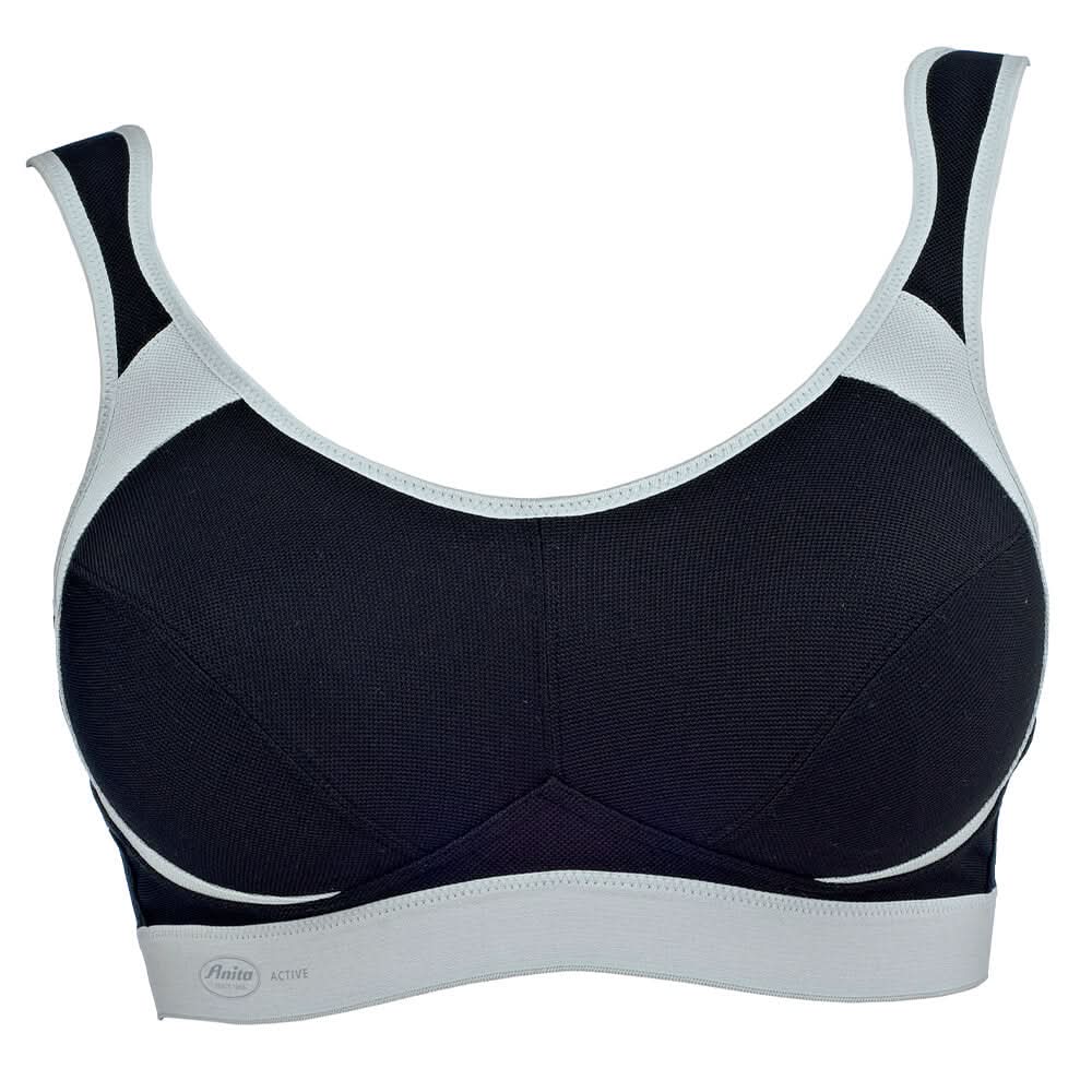 Sports bra without wires EXTREME CONTROL BLACK