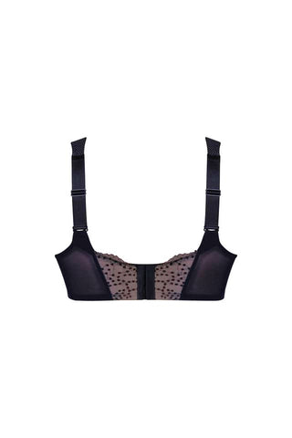 Bra without underwire wide straps TOP SALES ORELY BLACK