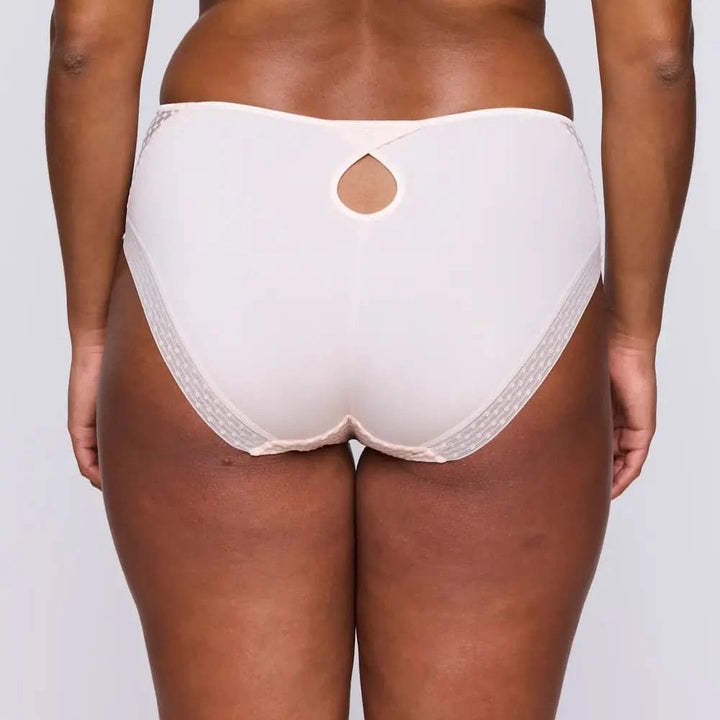Braga alta cintura de rejilla GLASS BEACH PINK