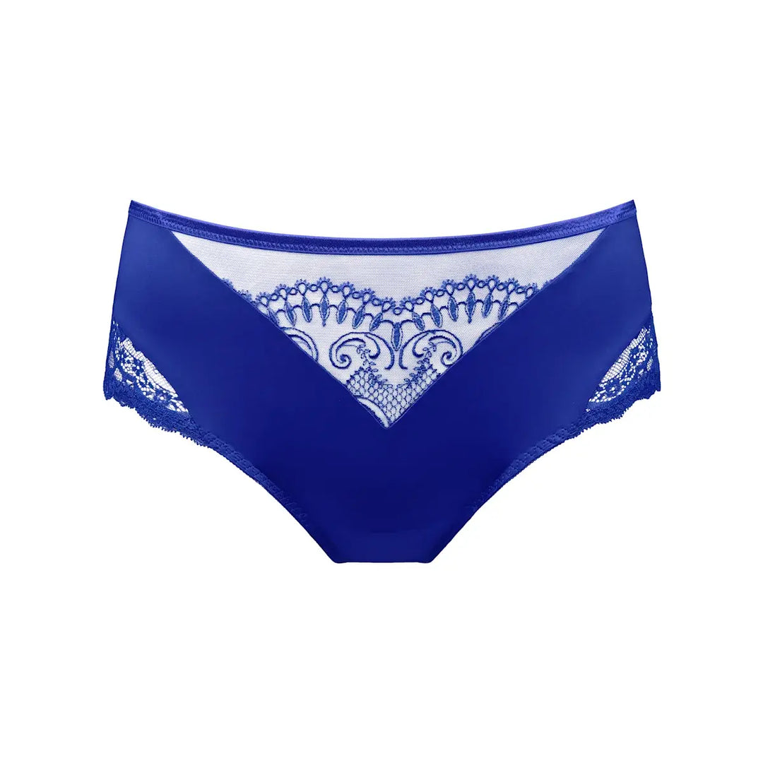 Braga alta con encaje Shimla Crazy Blue