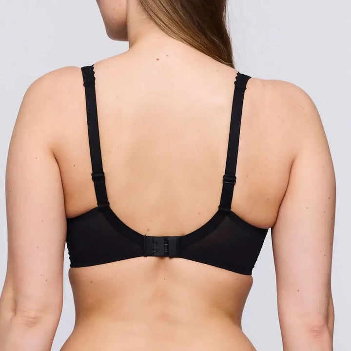 Bralette con aros y copas lisas VIVGIRL NEGRO