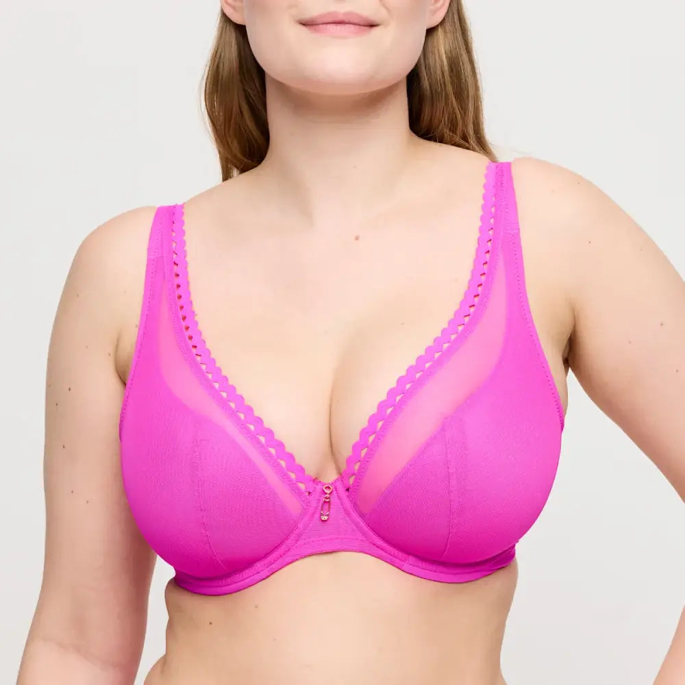 Bralette con aros y copas lisas VIVGIRL CACTUS FLOWER Corseteria Singuerlin 2