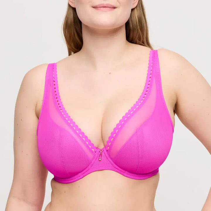 Bralette con aros y copas lisas VIVGIRL CACTUS FLOWER Corseteria Singuerlin 2
