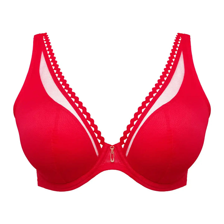 Bralette con aros y copas lisas WOWGIRL