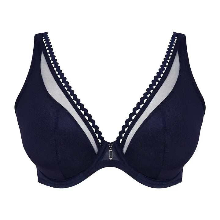 Bralette con aros y copas lisas WOWGIRL