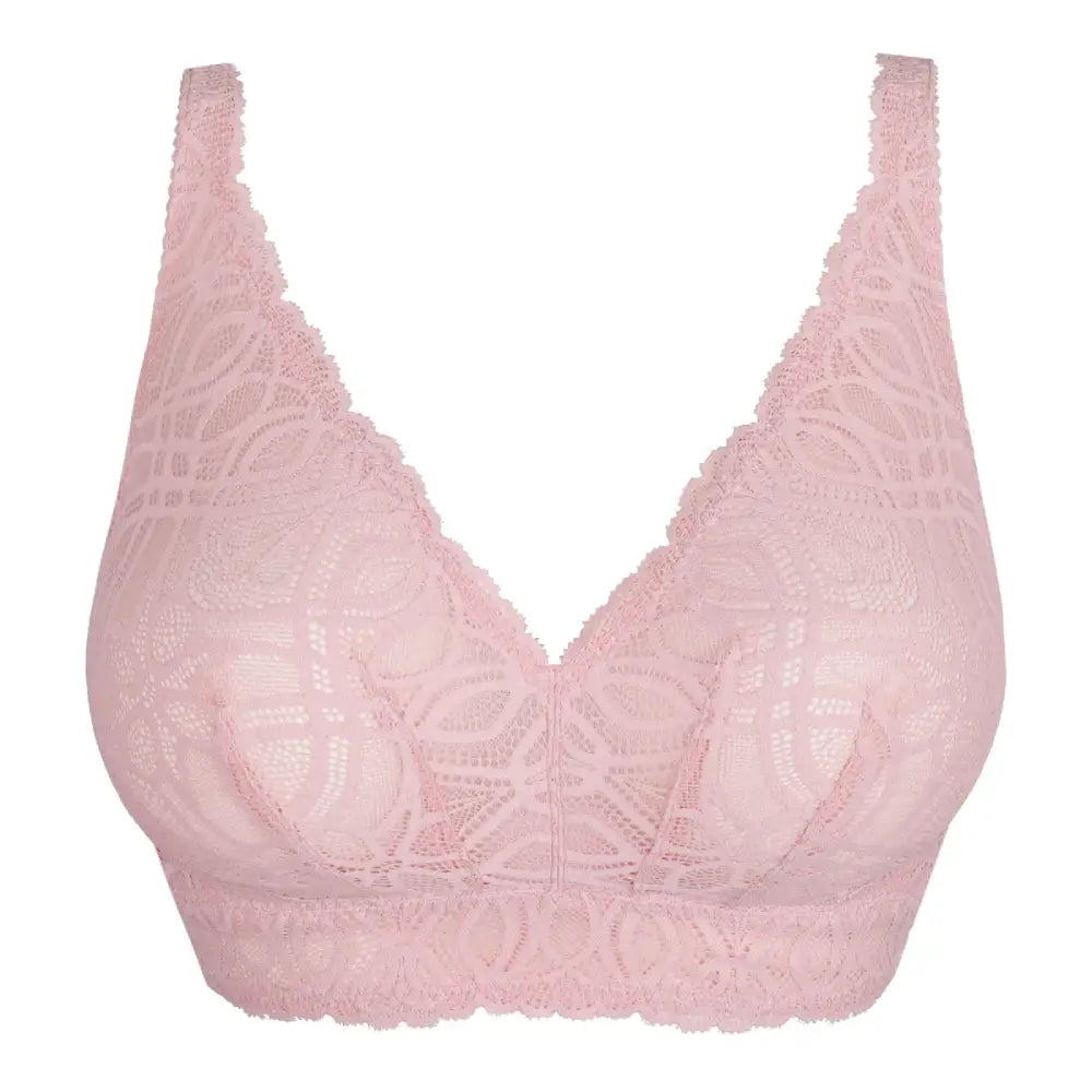 Bralette sin aros con encaje SALERNO ROSE CORSETERIA SINGUERLIN