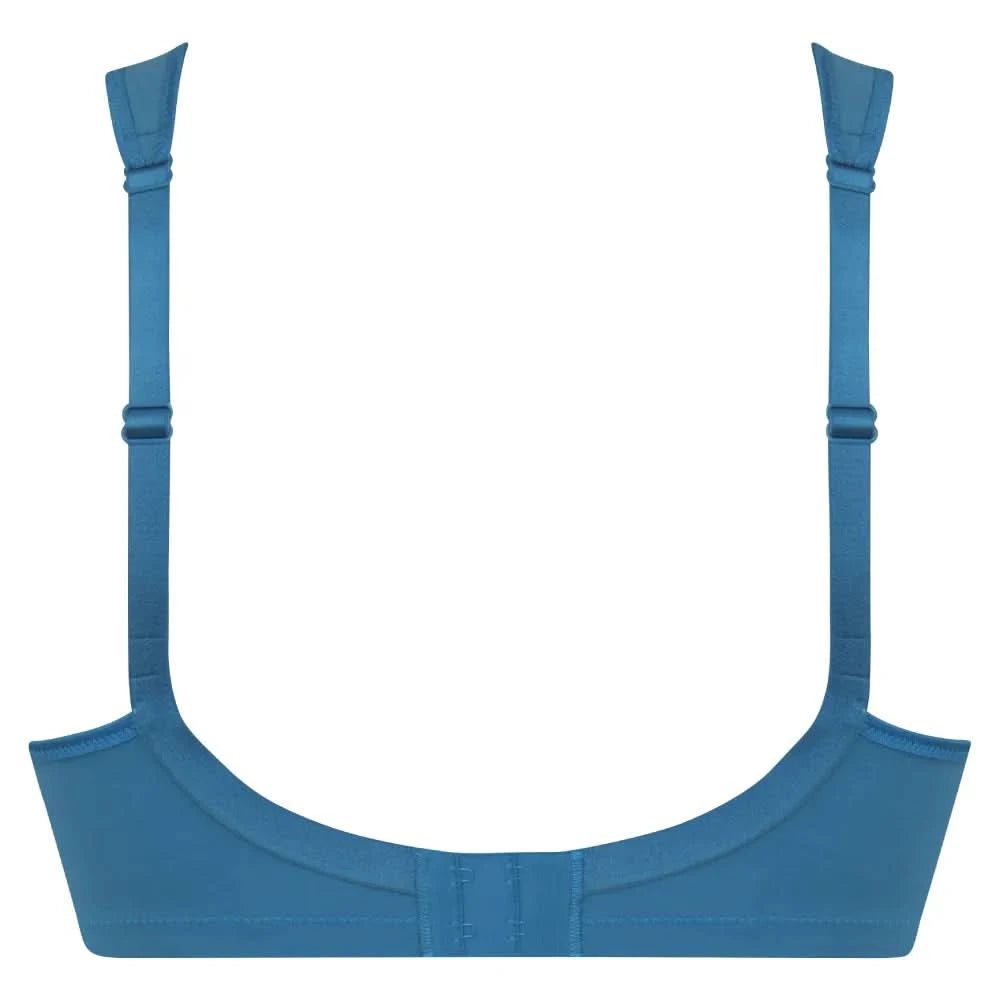Sujetador sin aros Nº1 EN VENTAS con tirantes anchos confort CLARA BLUE