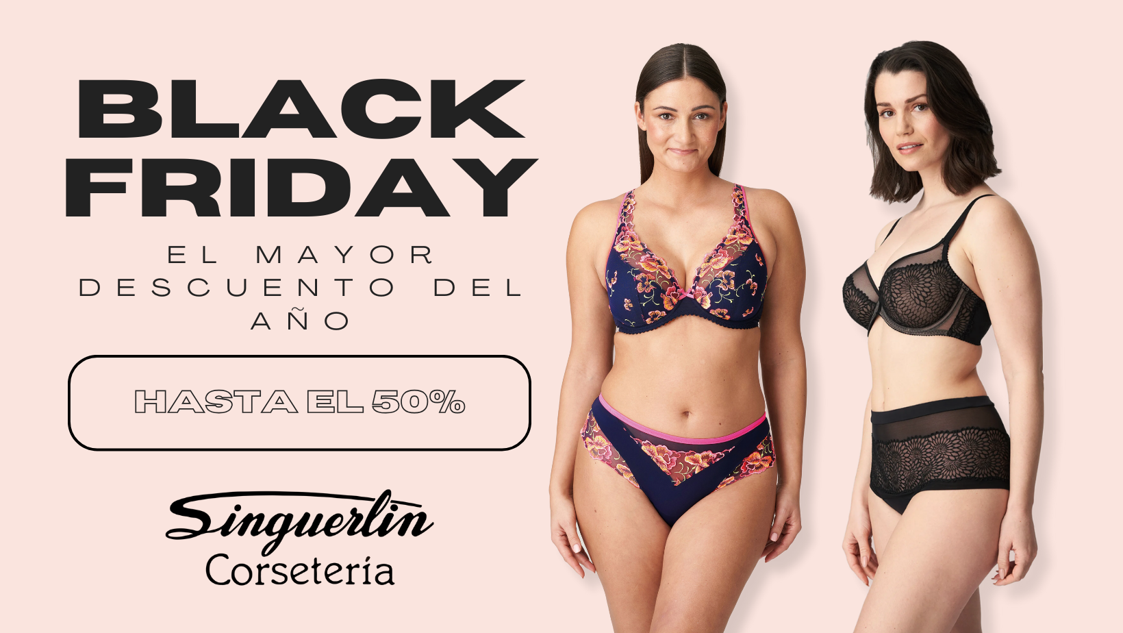 Cyber monday ropa interior sale