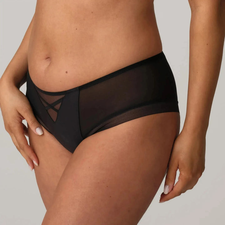 Culote semitransparente ZIPOLITE NEGRO