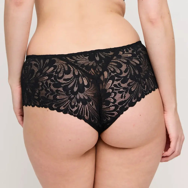 Culote semitransparente RUPI NEGRO Corseteria Singuerlin 
