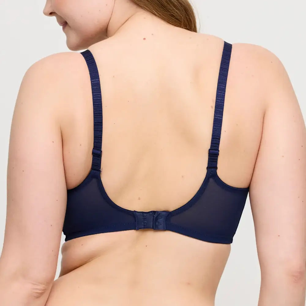  SUJETADOR EFECTO REDUCTOR LISO CON AROS KNOKKE BLUE Corseteria Singuerlin 