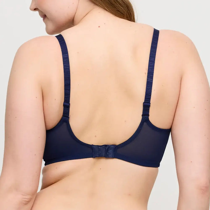  SUJETADOR EFECTO REDUCTOR LISO CON AROS KNOKKE BLUE Corseteria Singuerlin 