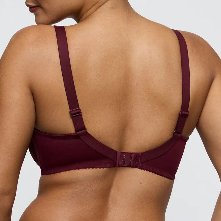 Sujetador IDEAL COPAS GRANDES con aros SALERNO EVENING RED